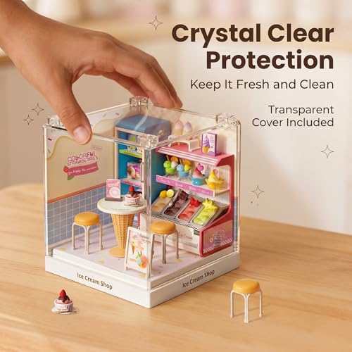 Ice Cream Shop Super Miniature House Kit