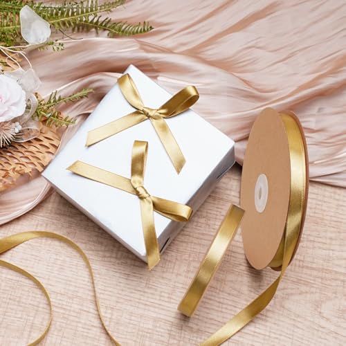 Gold Satin Ribbon 3