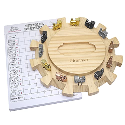 Mexican Train Dominoes Accessories Set