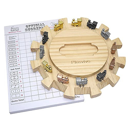 Mexican Train Dominoes Accessories Set