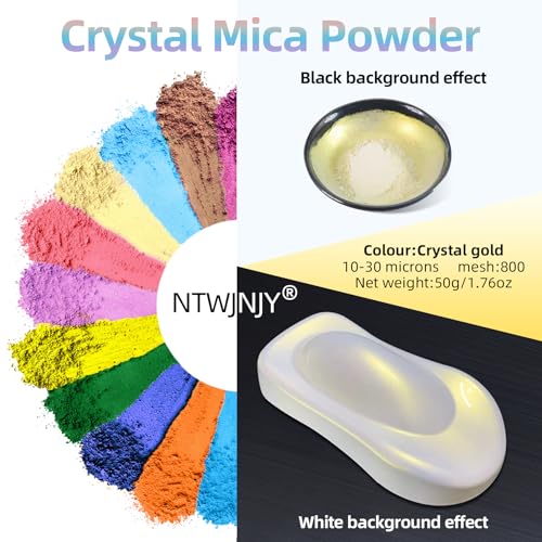 Crystal Gold Mica Powder for Epoxy Resin