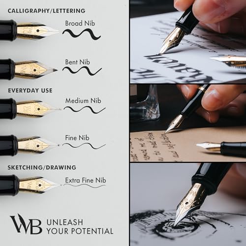 Luxury Fountain Pen Set for Writing