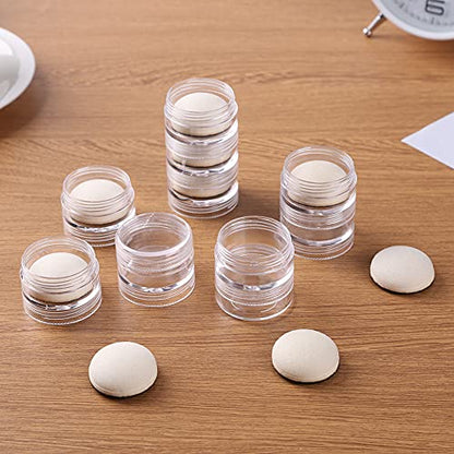 10PCS Mini Ink Blending Tools Foam Replacement Foams and 10pcs Protective Plastic Covers for DIY Scrapbooking Paper Crafting Handmade Crafts Scrapbooking Supplies Crafting Projects