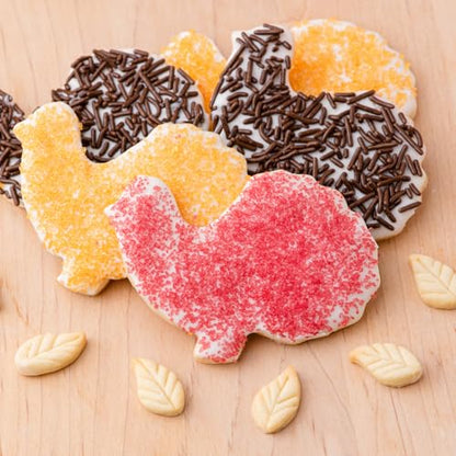Sprinkles 6 Cell Edible Sprinkle Mix Jimmies Perfect for Cake Decorations Baking Ice Cream Cookies Cupcake Topper (2.75 Ounce)