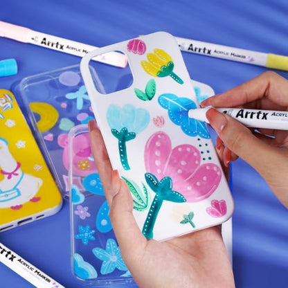 30 Colors Acrylic Paint Pens for Rock Painting