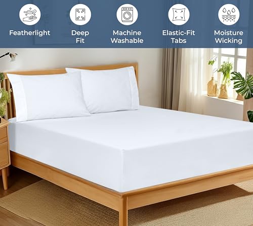 100% Organic Cotton Fitted Sheet
