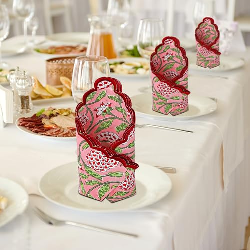 Hand Block Print Cloth Napkins (4 Count)