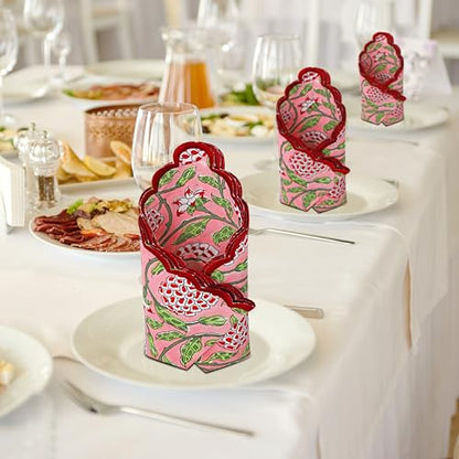 Hand Block Print Cloth Napkins (4 Count)