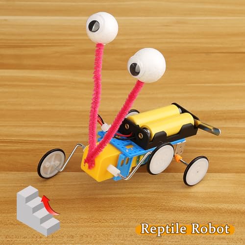 4 Set Bulk Craft Robot Kits for Kids (4 Count)
