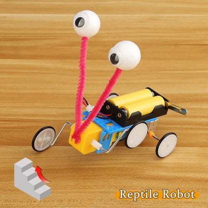 4 Set Bulk Craft Robot Kits for Kids (4 Count)