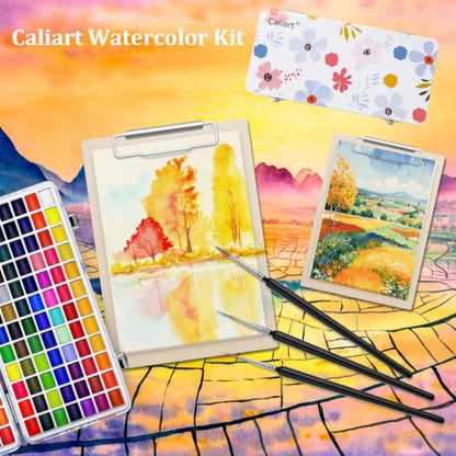 168 Colors Watercolor Paint Set (168 Count)