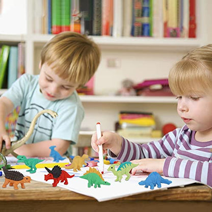 72 Pcs Animal Erasers for Kids (72 Count)