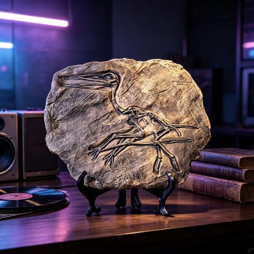 Resin Dinosaur Fossil Statue Model Simulated Skeleton Home Office Display Decorative Craft Box Decoration