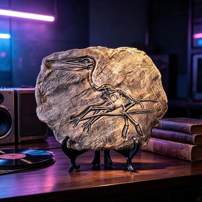 Resin Dinosaur Fossil Statue Model Simulated Skeleton Home Office Display Decorative Craft Box Decoration