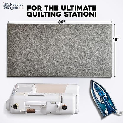 36" x 18" Wool Pressing Mat for Quilting