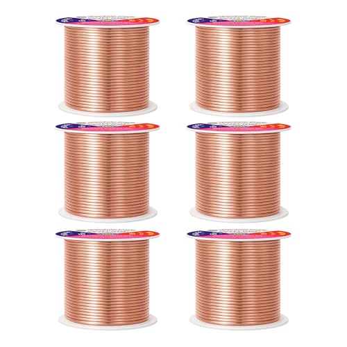 16 Gauge Rose Gold Tone Combo Anodized Aluminum Craft Wire (390 Foot)