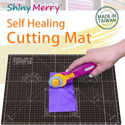 Self Healing Cutting Mat A1 24"x 36" Double Sided Black Mat