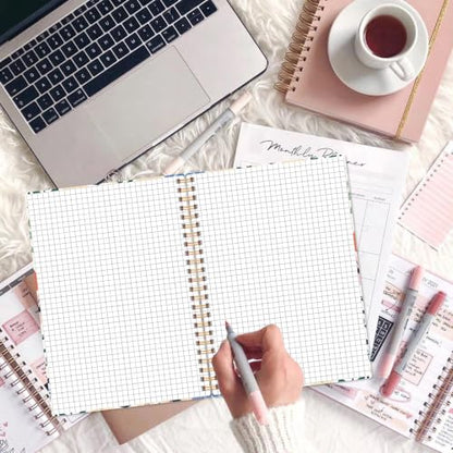 Graph Spiral Journal Notebook