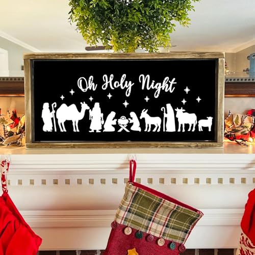 Christmas Stencils for Door Mats Christmas Stencils for Crafts Reusable (13 Count)