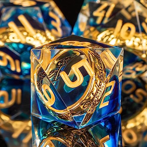 Magic Lord Rings DND Dice Set with Box