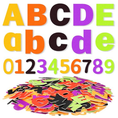 310 Pcs Felt Letter Bulletin Board Self Adhesive Sticker (310 Count)