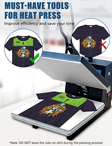 T Shirt Placement Guide for Cricut Heat Press and Vinyl Transfers