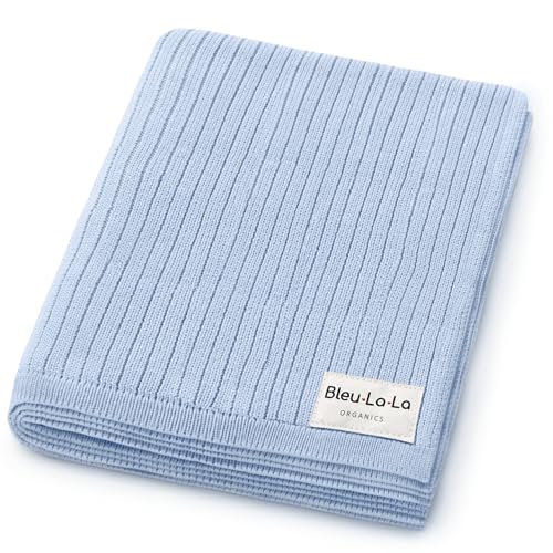 100% Organic Cotton Baby Blanket for Boys