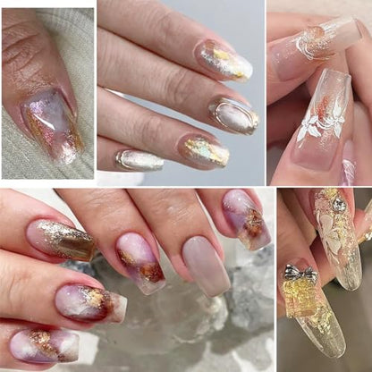 Metallic Nail Art Glitter Set