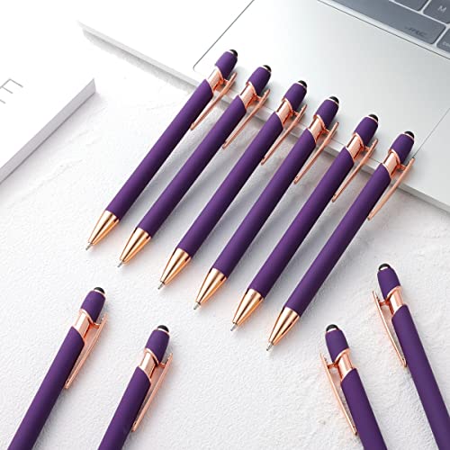 12 PCS 2 in 1 Stylus Ballpoint Pen with Stylus Tip (12 Count)
