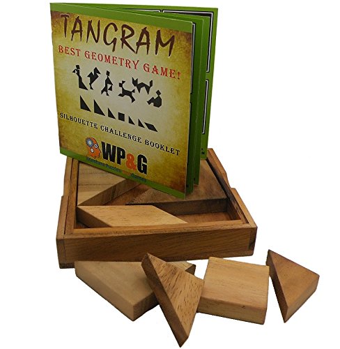 Tangram Wooden Puzzle Geometry Game
