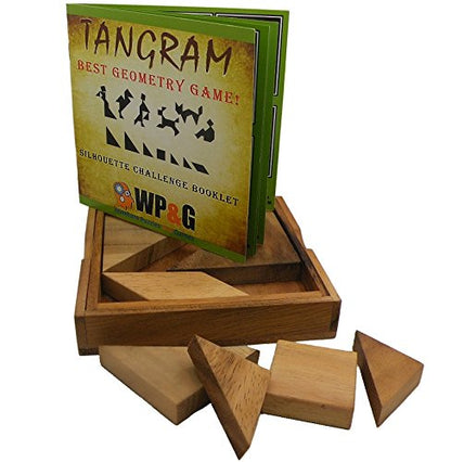 Tangram Wooden Puzzle Geometry Game