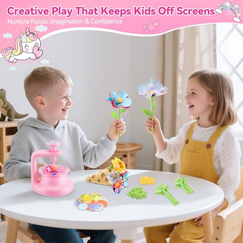 DIY Flower Bouquet Craft Kit for Girls Ages 4