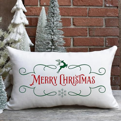 Christmas Stencils for Crafts Reusable 12" Christmas Stencil (8 Count)