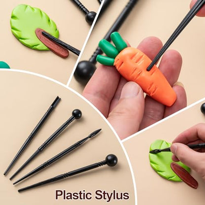 27 Pcs Polymer Clay Sculpting Tools Kit for Adults