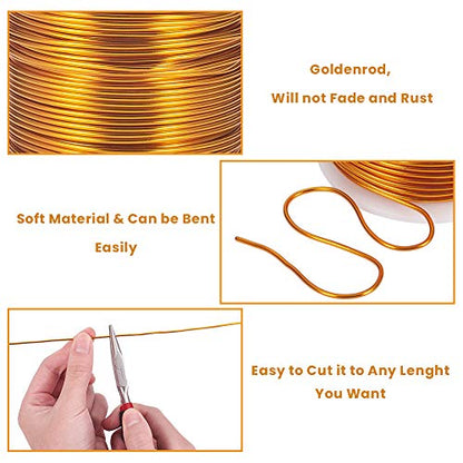 15 Gauge 220FT Aluminum Wire Anodized Jewelry Craft Making Beading Floral Colored Aluminum Craft Wire (220 Foot)