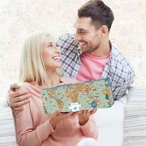 1000 Piece Puzzle for Adults Jigsaw Puzzles (1000 Count)