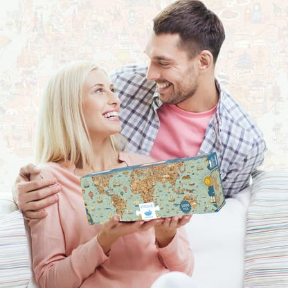 1000 Piece Puzzle for Adults Jigsaw Puzzles (1000 Count)