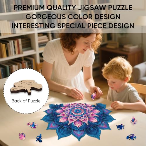 Mandala Wooden Puzzle (471 Count)