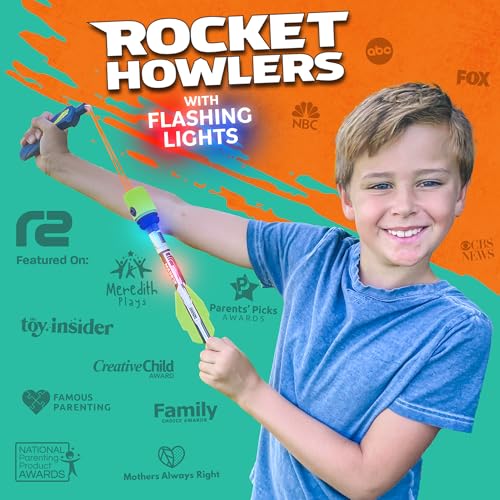 Light Up Foam Rocket Toys for Kids