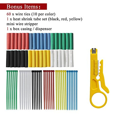22 AWG PVC Hookup Wire Kit