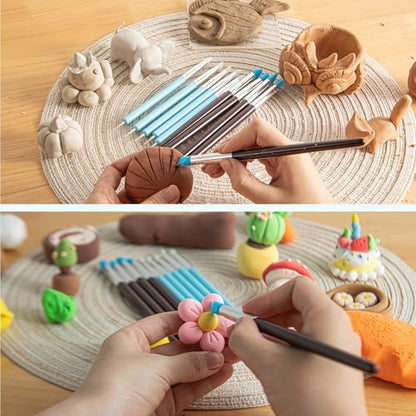 10PCS Silicone Clay Sculpting Tool