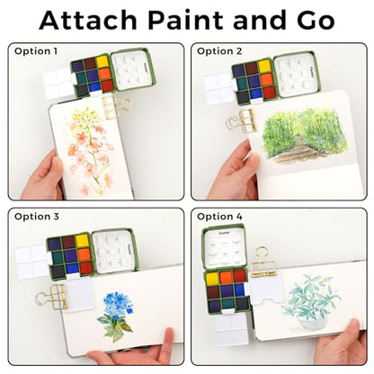 Mini Watercolor Travel Set Refill