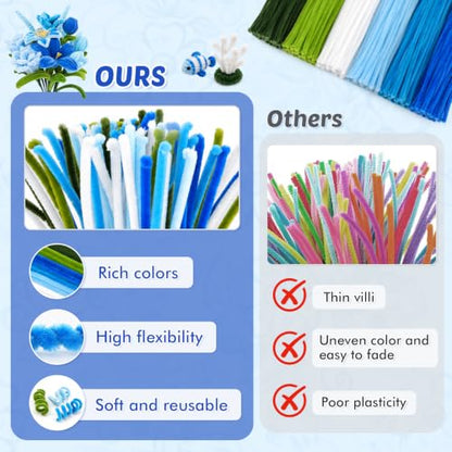 Pipe Cleaners Flower Kit