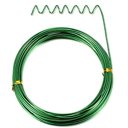 1 Roll Aluminum Wire for Jewelry Making (32.8 Foot)