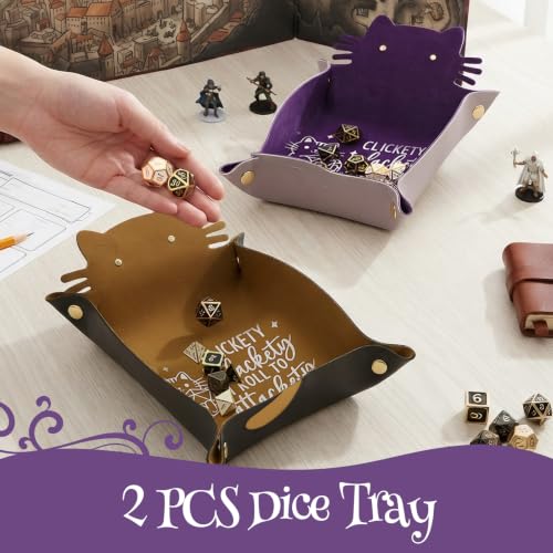 Cat Dice Trays 2PCS