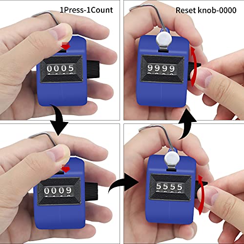 12 Pcs Hand Tally Counter 4