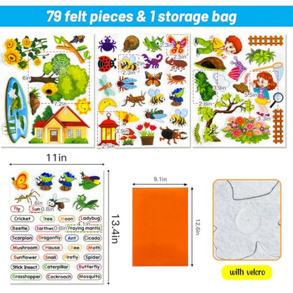 Felt Flannel Board Story Pieces for Toddlers Preschool