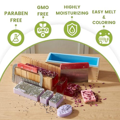 2-in-1 Candle & Soap Making Kit for Adults Begineers DIY Craft Kit