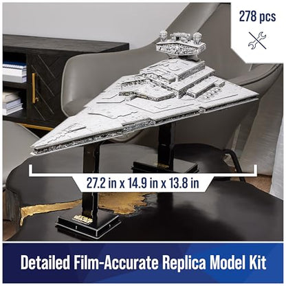 4D Build Star Wars Deluxe Imperial Star Destroyer 3D Model Kit