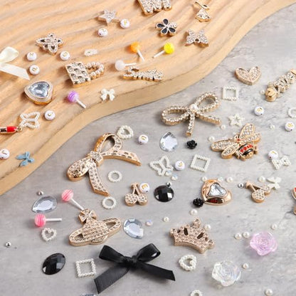 2380 Pcs Junk Case Charms Kit